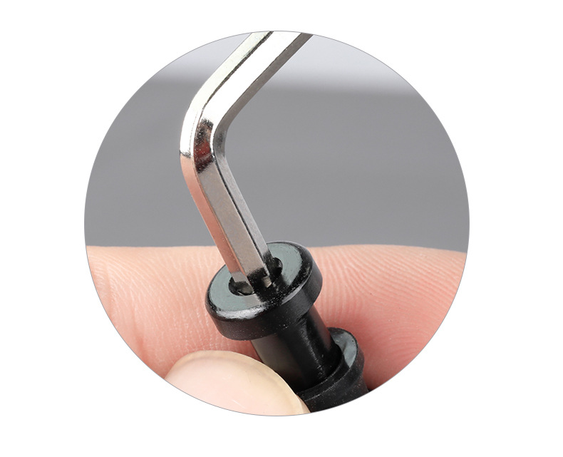 自行车美嘴 40mm真空气嘴无内胎系统铝合金 美式气门嘴骑行配件