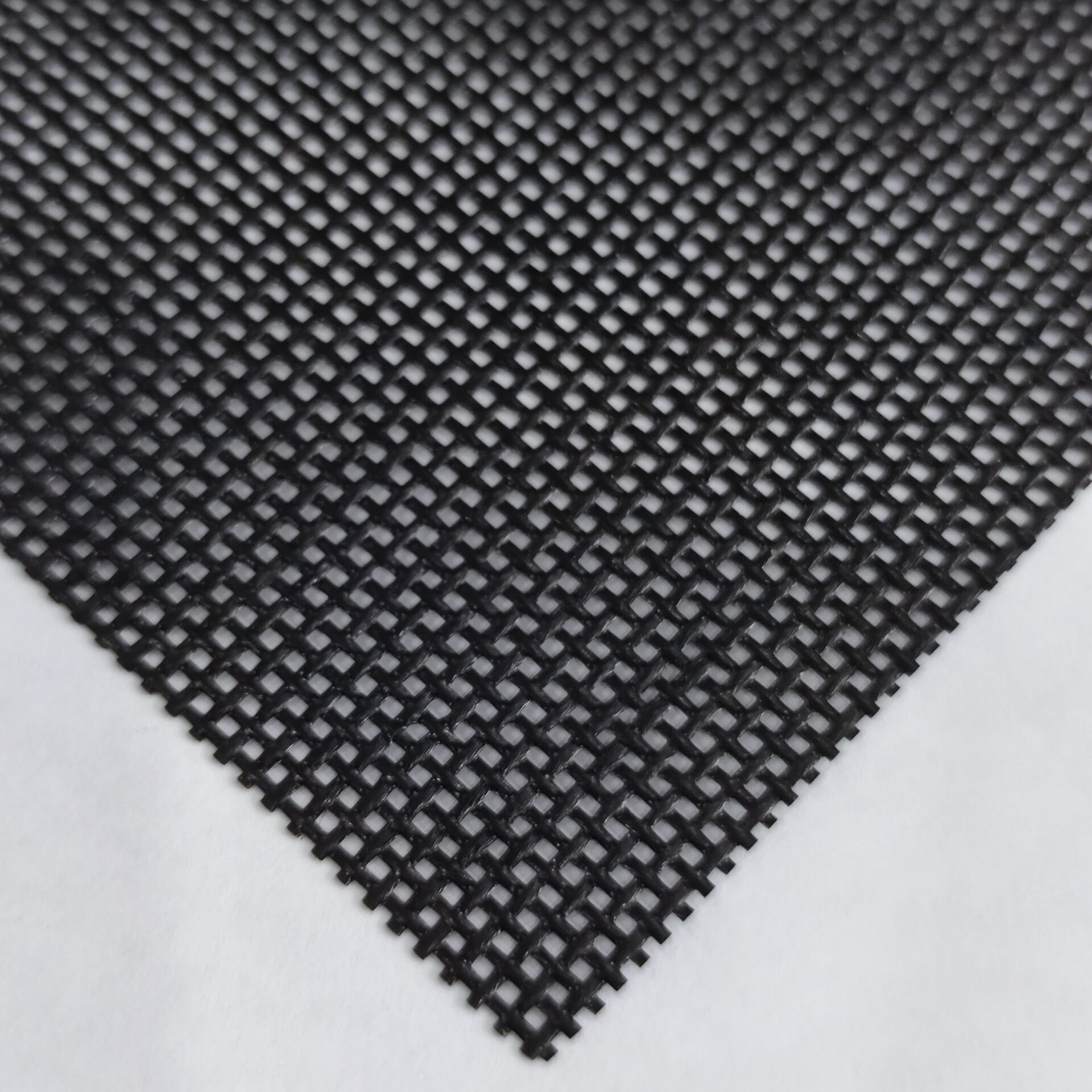 uv建筑网格布 黑色阻燃网格布1000d牢度好浸胶网眼布撕破