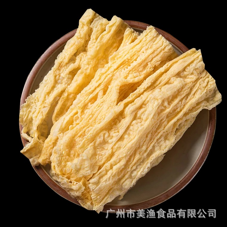 炸腐竹 火锅食材 潮汕腐皮 响铃卷油炸腐竹脆卷脆麻辣烫 2.5kg/件