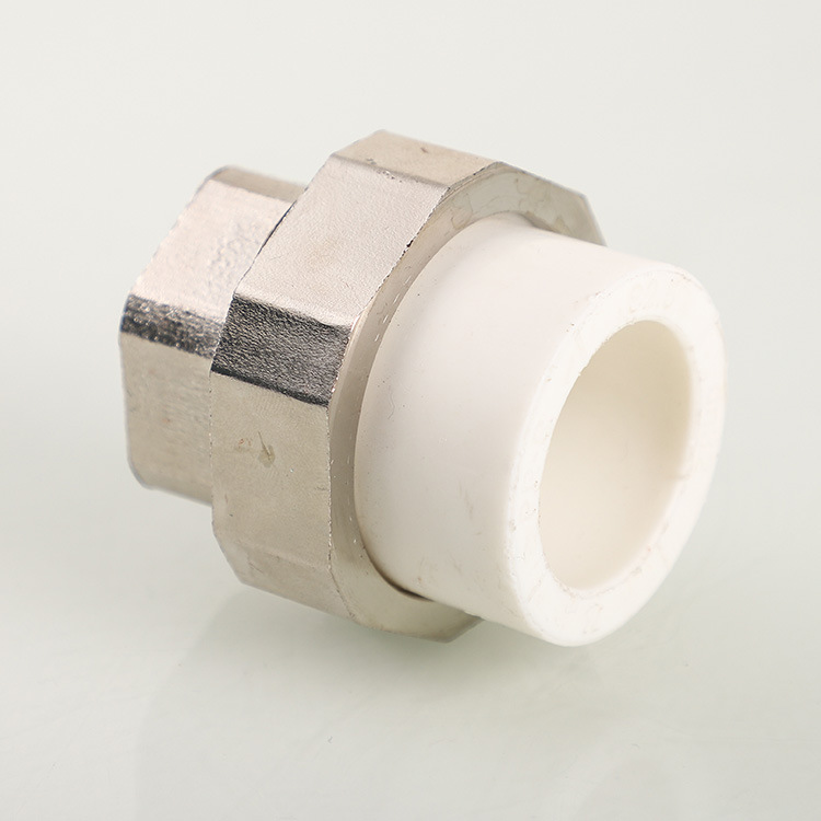 厂家批发ppr水管配件ppr内牙活接内丝接头ppr加装件批发