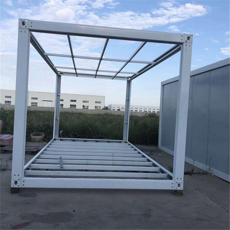 快拼箱框架组装式集装箱房屋活动板房 移动可运输拆装打包箱房