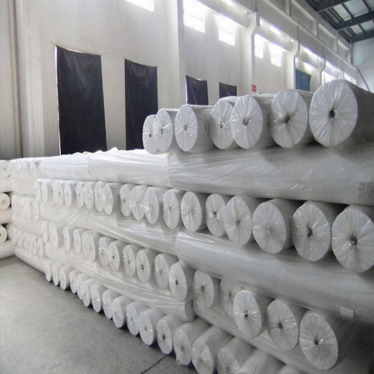 批发纺粘双s无纺布蓝色白色无纺布门幅1.6米3.2米