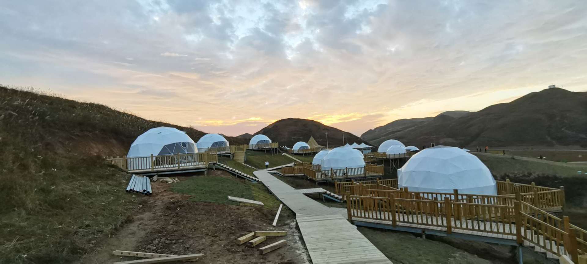 球形篷房 6米直径星空帐篷酒店 露营帐篷 网红星空帐篷 泡泡屋