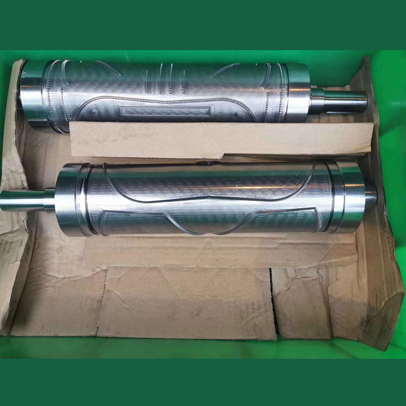 kn95滚轴口罩机配件滚花机口罩滚筒kn95口罩压花轴接齿模刻花纹