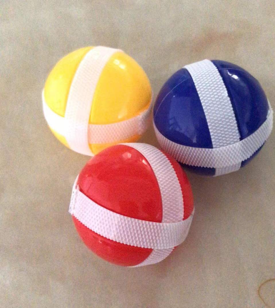 魔术球 粘粘球 镖靶粘粑球 挂勾