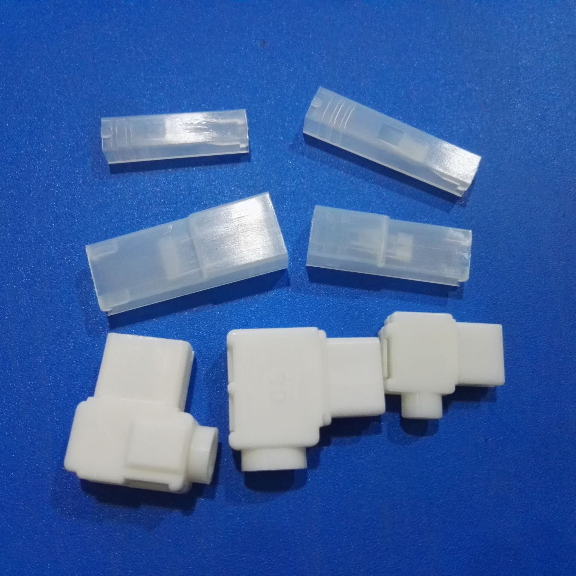 8方型阻燃端子胶壳绝缘透明硬胶套