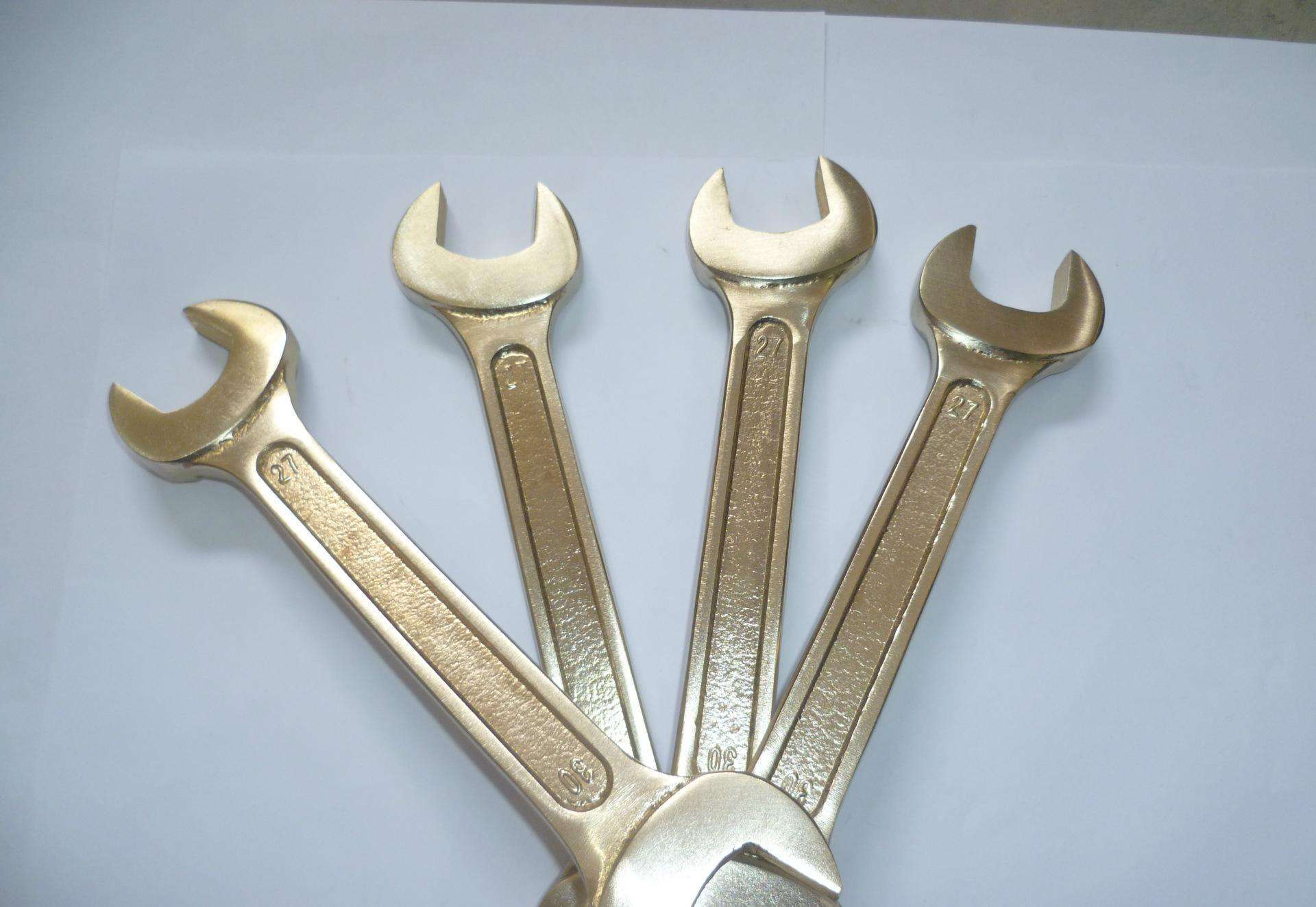 多型号扭力扳手 l型两用敲击双头梅花扳手 批发防爆工具防爆扳手