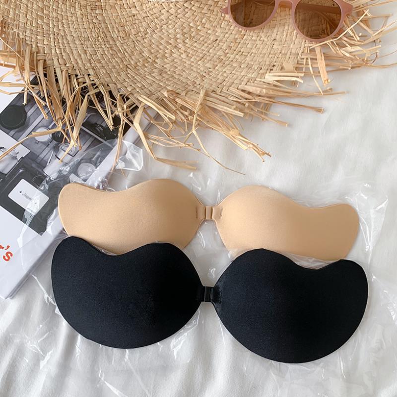 秋季薄款硅胶文胸贴少女婚纱小胸聚拢性感乳贴无肩带内衣