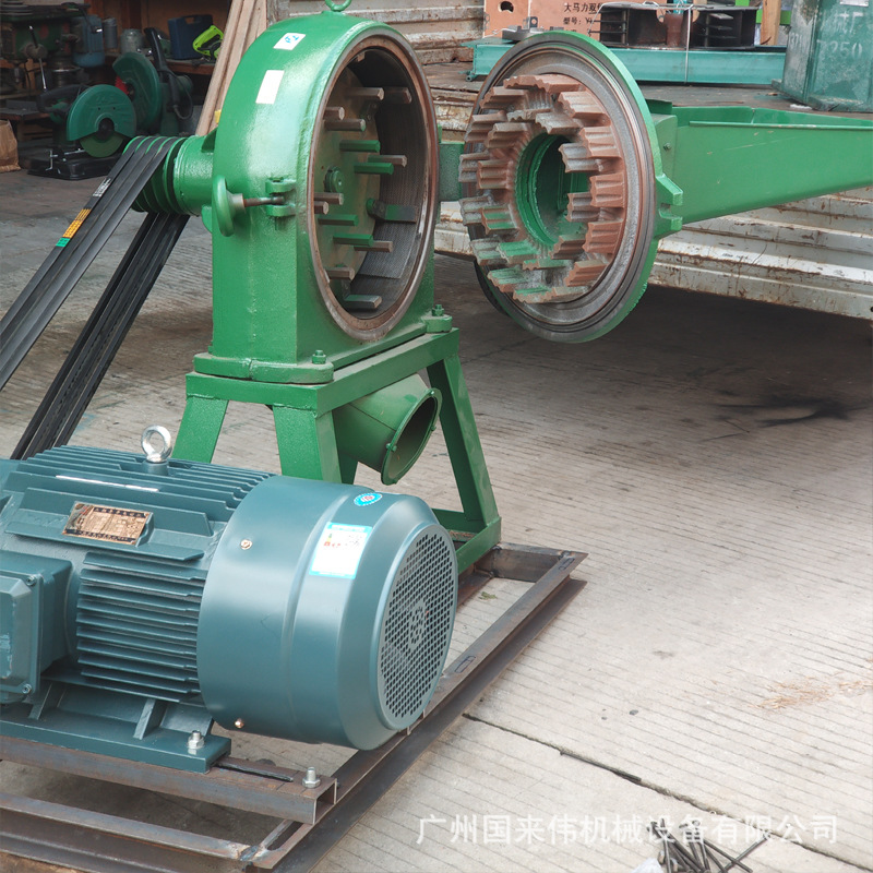 450型齿爪式粉碎机全自动磨粉机干磨大米玉米食品饲料谷壳打粉机