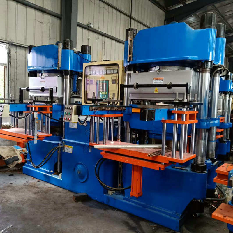 二手硅胶机械 橡胶机械 9成新 佳鑫350t真空2rt油压成型机