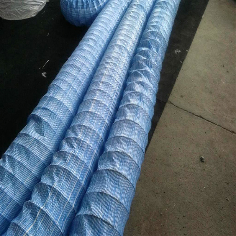 绿化带排水用软式透水管地下排水工程用弹簧软管室外运动场地排水