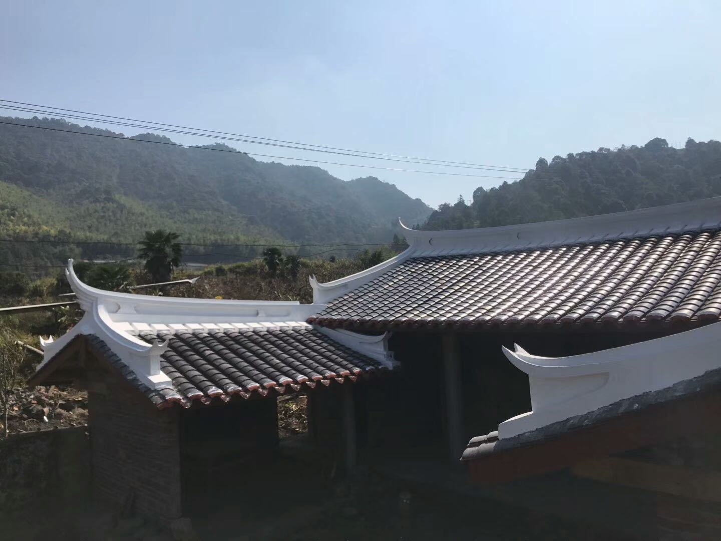 江西景德镇 景龙瓦业厂家 陶瓷瓦 琉璃瓦 古建瓦 黑紫砂