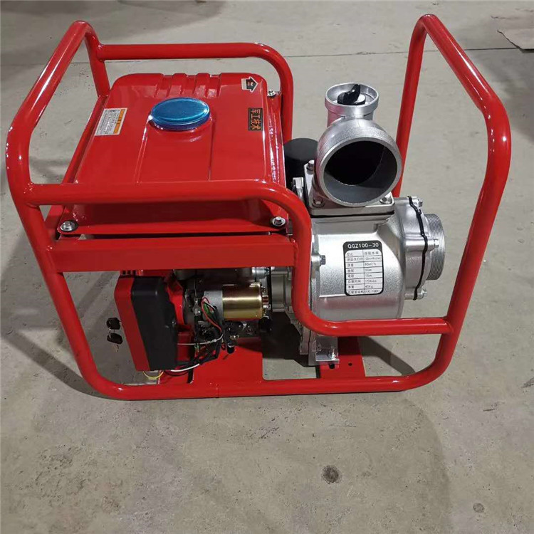 防汛柴油机水泵厂家农用消防灌溉柴油自吸泵各种型号农用抽水机