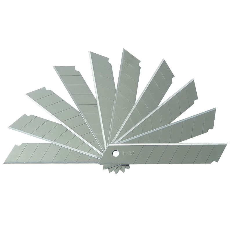 得力2011大号美工刀片 美术办公盒装合金钢刀片 10片整盒装特价