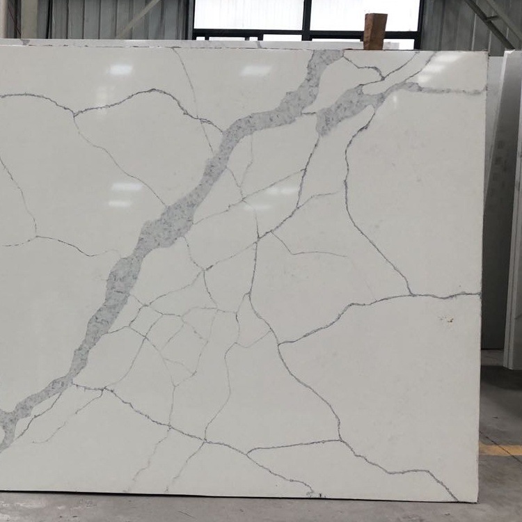 可定制鱼肚白人造石石英石台面板材