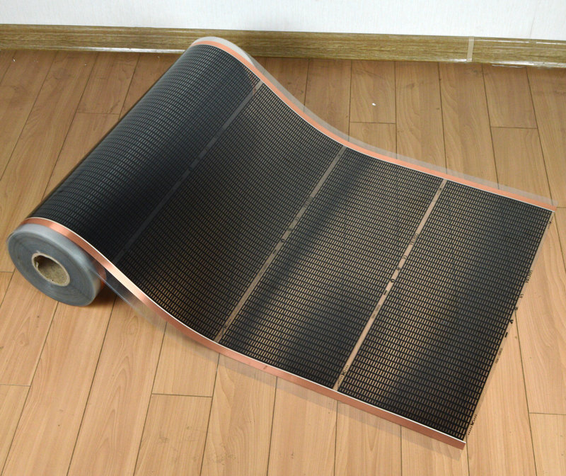 韩国电热膜70cm地暖膜石墨烯ptc电地暖 碳晶纤维发热膜电暖炕地暖