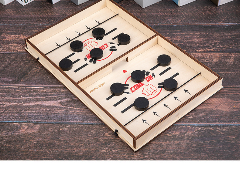 抖音同款儿童版趣味弹弹棋桌面游戏早教专注能力亲子互动益智玩具