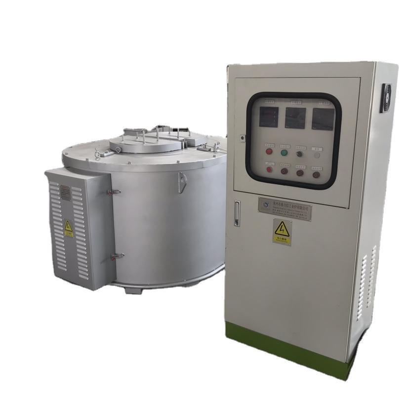 锌合金电阻炉 电加热锌铝合金熔化炉300公斤铸铁坩埚熔锌炉熔铝炉