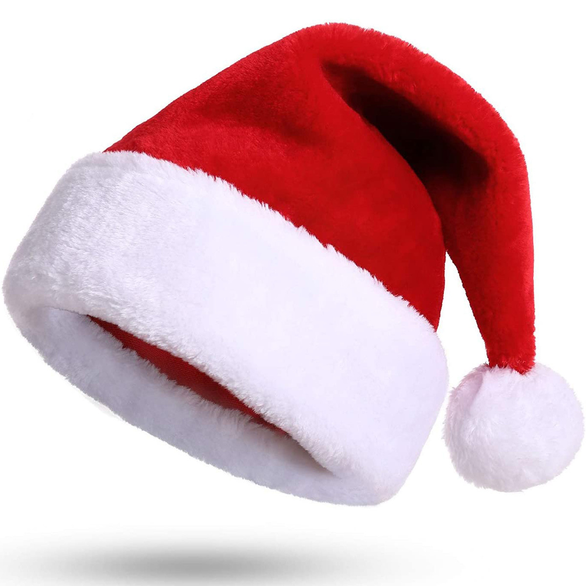 圣诞帽毛绒成人