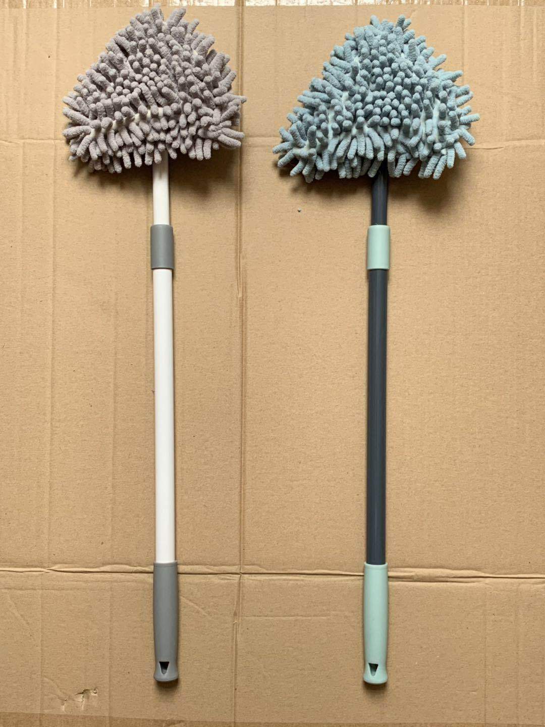 180°可旋转无死角伸缩杆家务清洁拖把三角形雪尼尔吸水除尘拖把