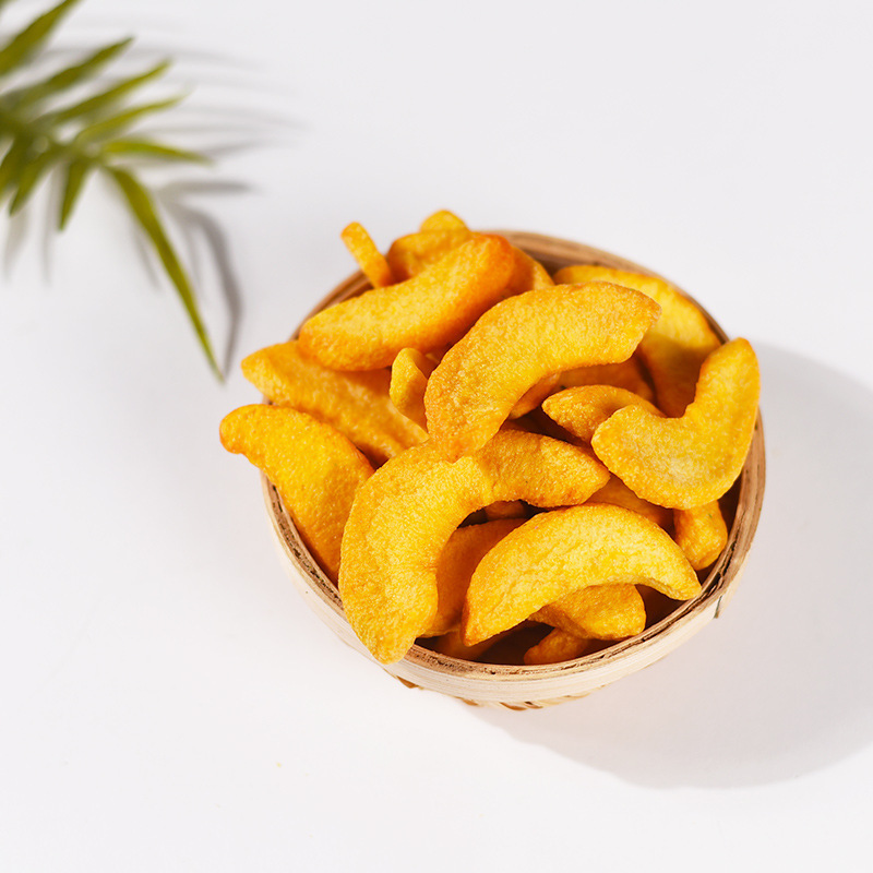 vf黄桃脆片 批发零售 果蔬脆片 脱水蔬菜干 果蔬干 一件代发