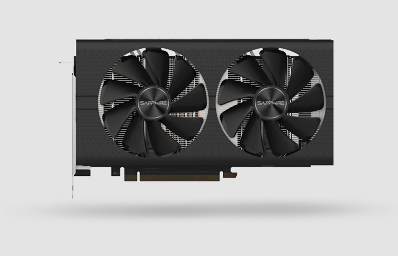 sapphire/蓝宝石 rx560 xt 8g d5 白金版 oc pci-e4.0 7nm显卡