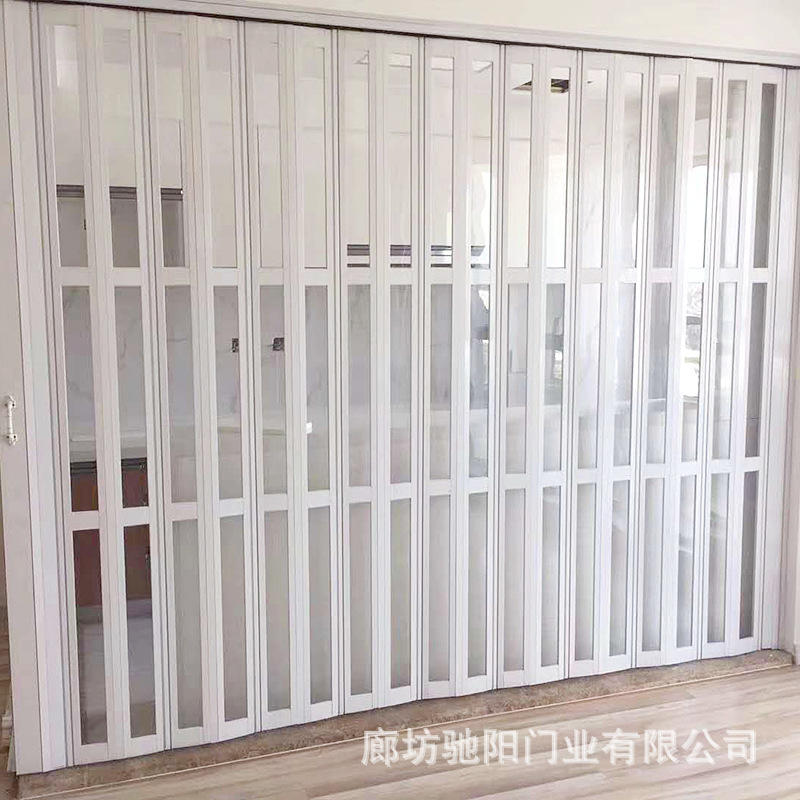 pvc折叠门推拉门卫生间移门厨房隐形隔断门 批发厂家