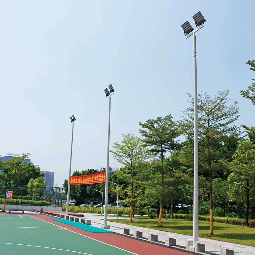 广场灯头户外20米25米30m高杆灯球场灯升降式高杆灯爬梯式高杆灯