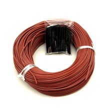 6K高品质加厚硅橡胶碳纤维发热电缆发热丝DIY发热产品