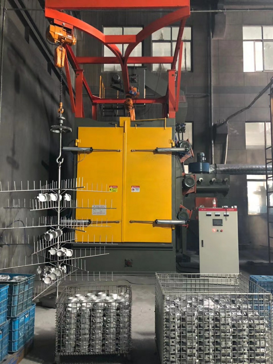 抛丸清理机作用对象吊钩式类型-货号是加工定制-订货号否是否进口大额