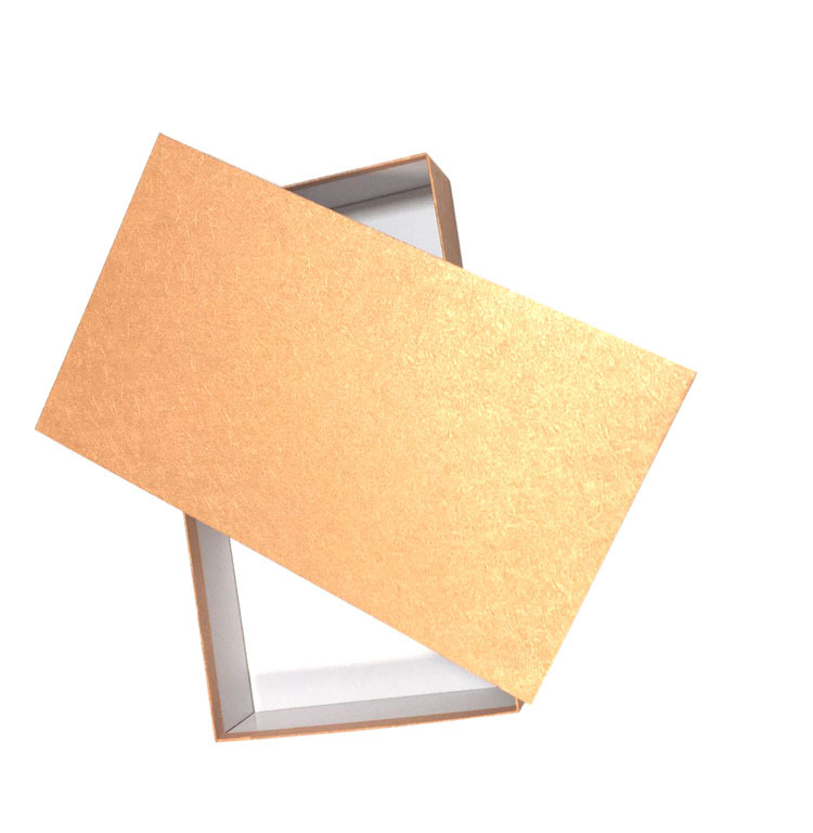 厂家直销创意礼品盒金色特种纸天地盖彩盒包装盒定制加印logo烫金