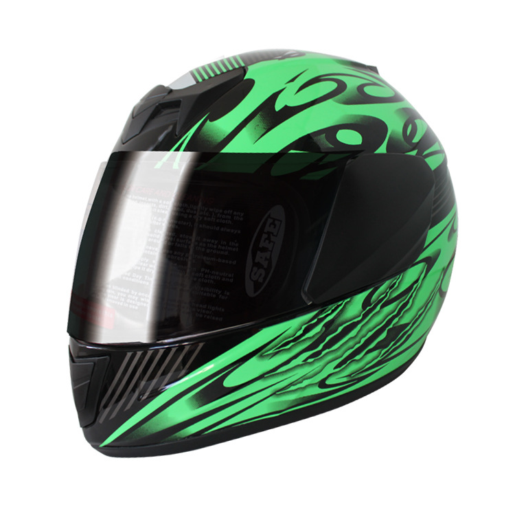 麒麟全盔摩托车电动车自行车头盔儿童四季通用有dot认证