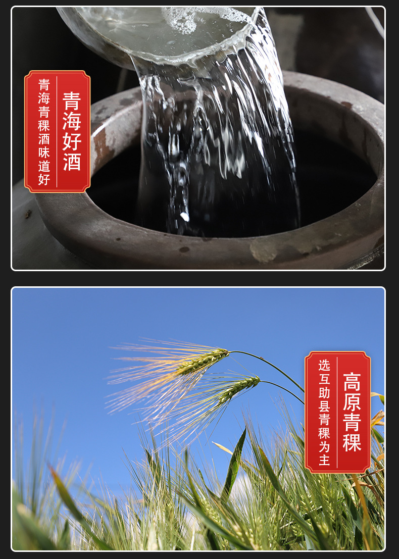 青稞酒青海互助原浆酒清香型白酒散酒60度桶装纯粮5000ml源头工厂