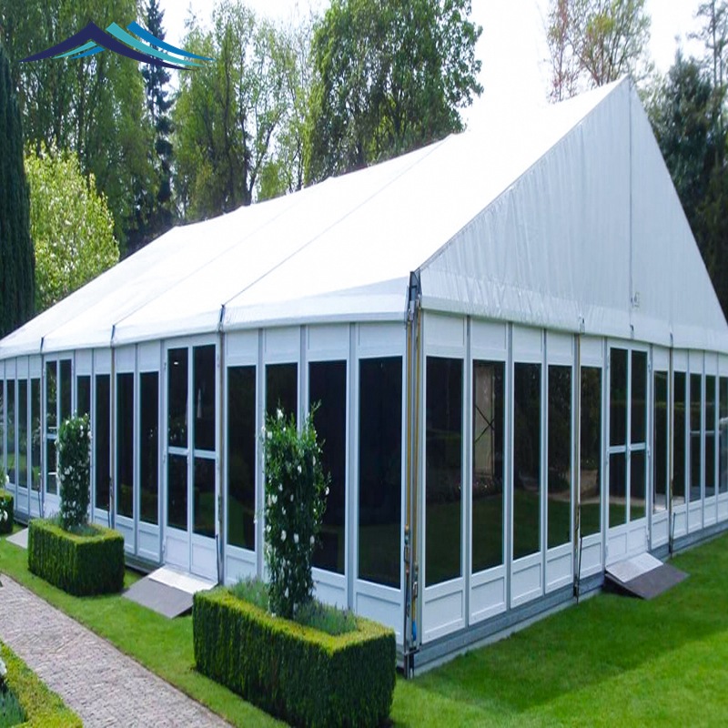大型玻璃墙篷房定制铝合金欧式帐篷房屋 户外活动篷房厂家定制