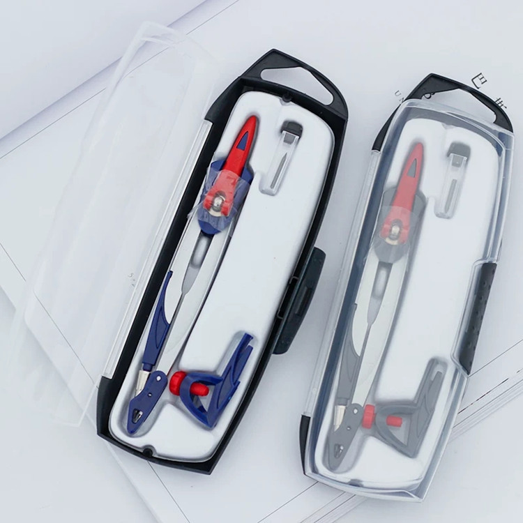 马培德圆规196100可夹笔学生用专业机械笔芯套装多功能圆规实用型