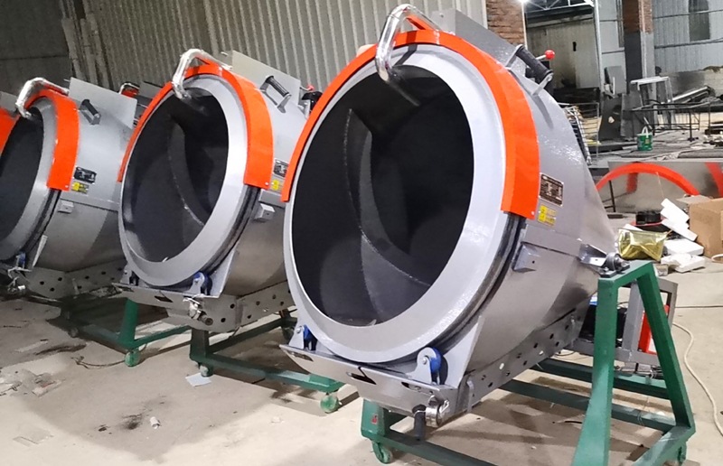 茶叶朝天锅茶叶炒干机杀青机燃气式炒茶机仿手工炒茶机制茶机