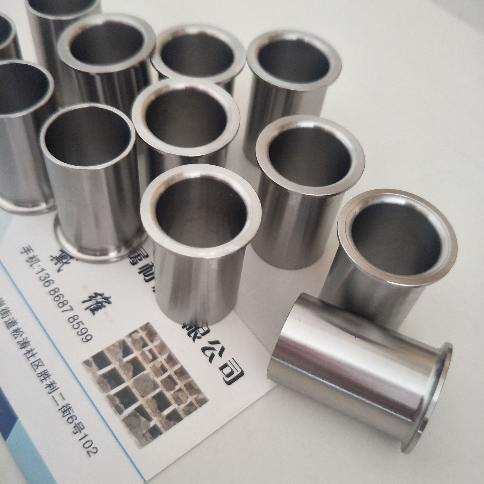 304不锈钢管扩口 翻边卷边 精密无缝毛细管缩口封口变径 针头磨尖