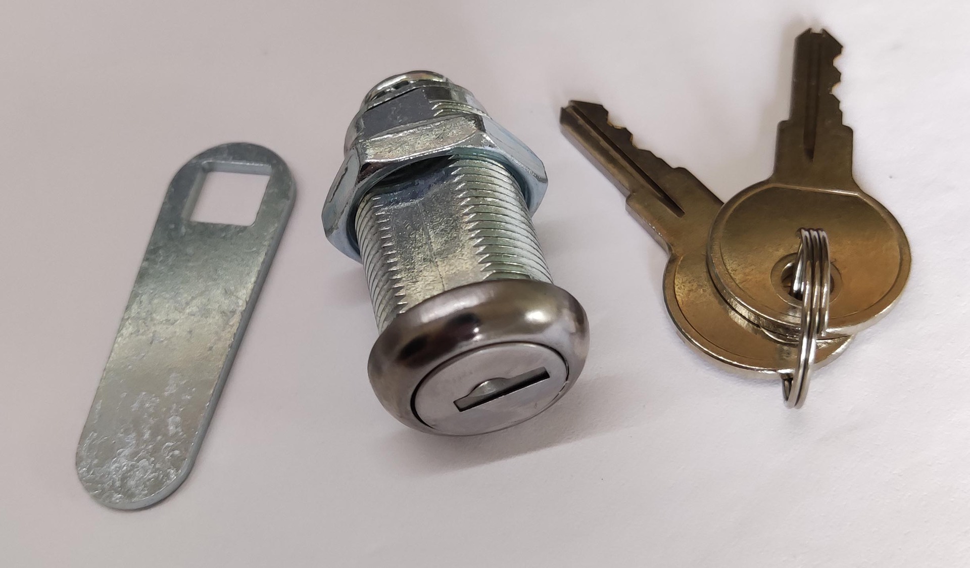 厂家直销圆头转舌锁信箱锁带防尘盖配电柜锁三角锁一字锁油箱锁