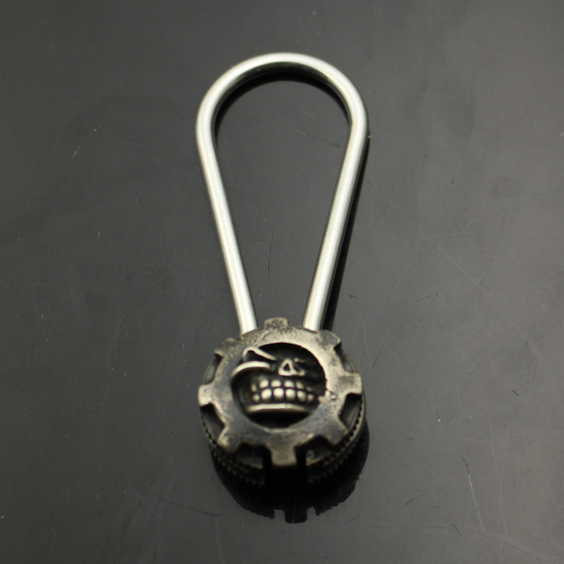 施特灵钥匙扣跨境产品 钢线钥匙扣创意装饰吊坠钥匙扣挂件