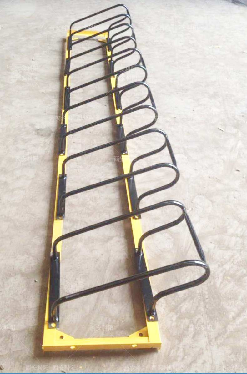 螺旋式停车架圆笼自行车架卡位式电动车停车架立体双层升降停车架