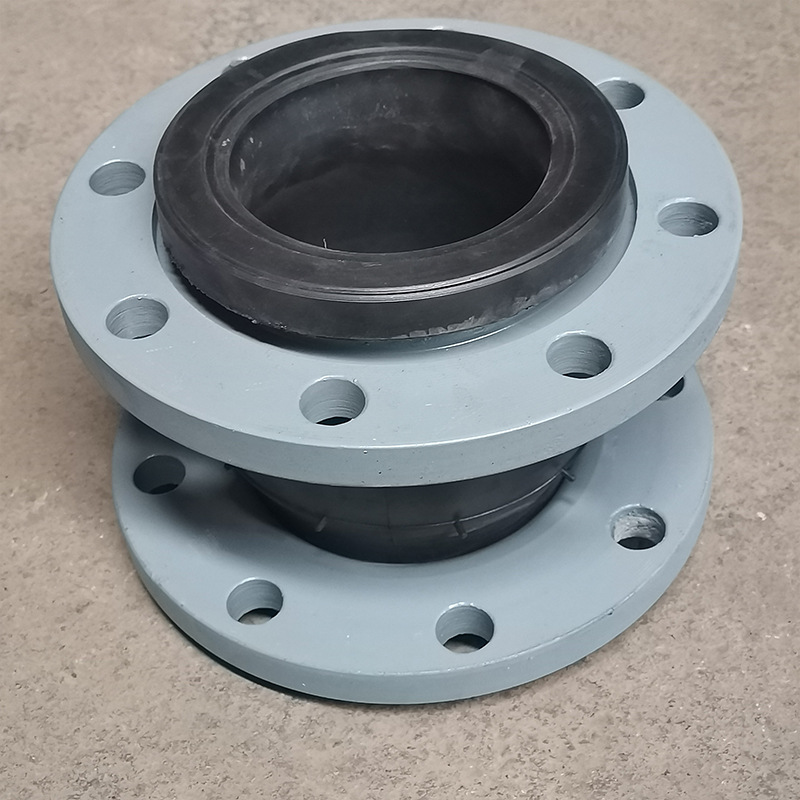 法兰挠性橡胶补偿器 不锈钢可曲挠橡胶接头耐高温kxt橡胶软连接