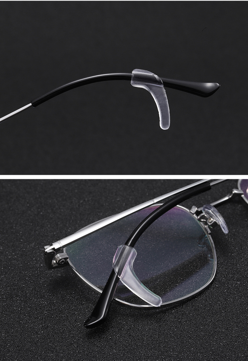 现货供应小号眼镜腿防滑耳套 运动固定眼镜脚套 硅胶眼镜配件厂直