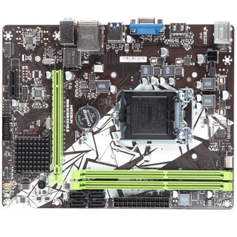 ms-铭瑄挑战者h310cm-v3h d3台式机电脑主板支持5400 8100 9100f