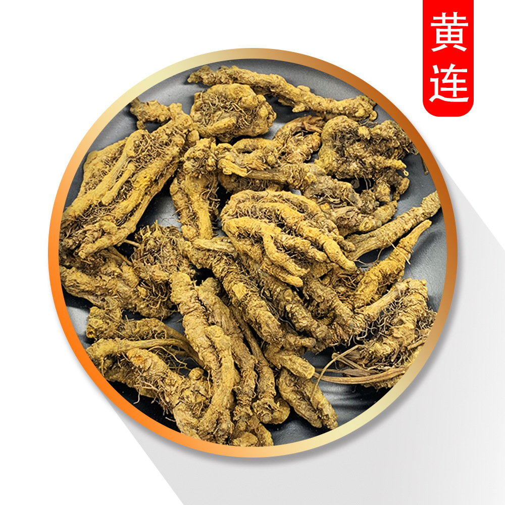 中药材大全【黄连】1000克【录建药业】中药材批发供应川黄连