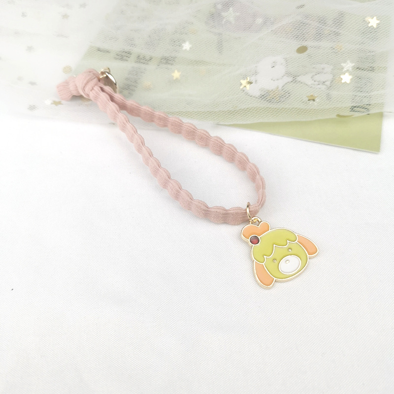 小祖宗一对情侣手链小皮筋皮套送男友可爱小动物闺蜜生日礼物头绳