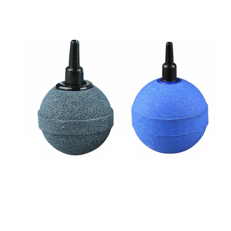 [Spot] Aquarium Aerator Pump Bubble Stone round Spherical Air Stone Air Cake Air Plate Sand Head Exposure Air Stone Aerator Pump