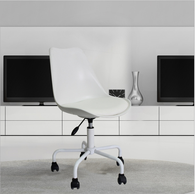 简约 小巧电脑椅滑轮小椅家用学生书桌椅成人椅办公椅升降椅 现代
