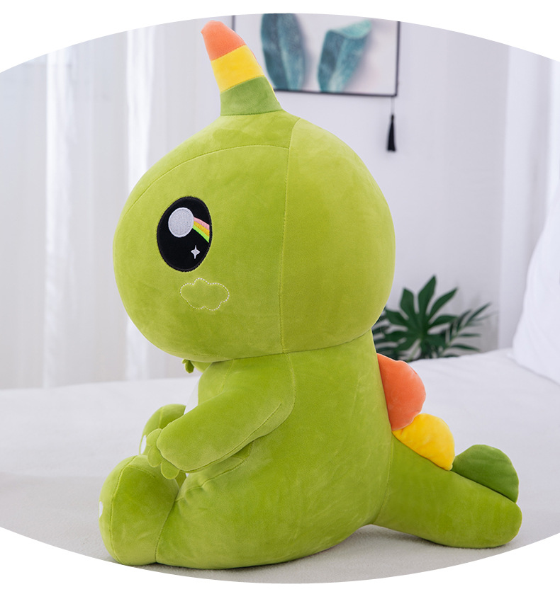 可爱泡泡龙公仔软体大号趴趴枕头女生大号抱枕陪睡玩偶一件代发