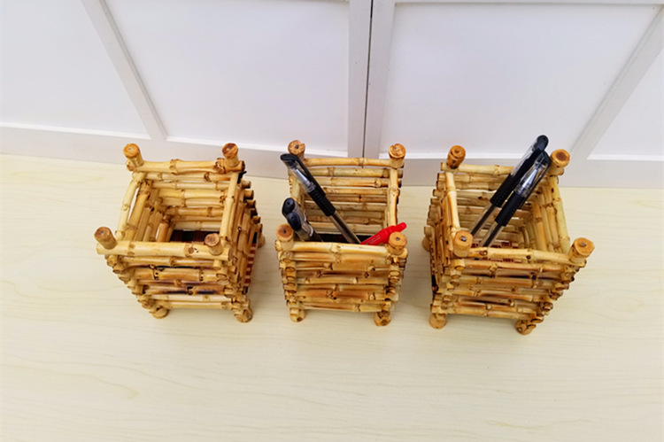竹根笔筒竹根笔架创意笔筒笔架竹根工艺品