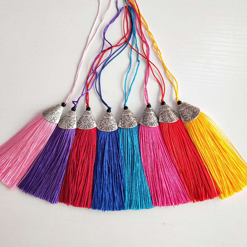 Polyester Fish Mouth Tassel Sachet Accessories Fish Mouth Tassel Fish Mouth Tassel